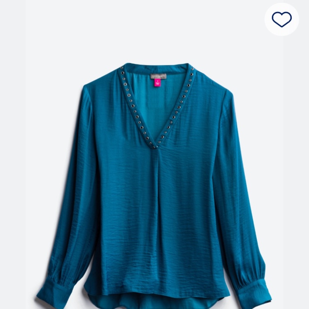 Vince Camuto Carry Shiny Blouse